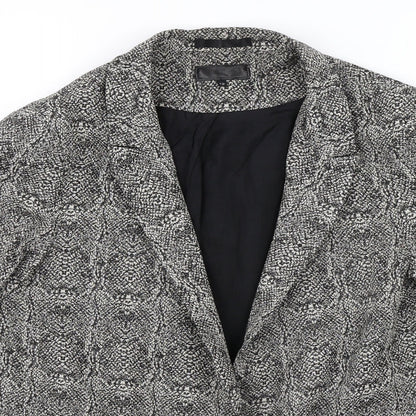 Womens UK Size 12 Preworn Black Jacket