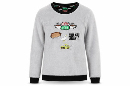 Love To Lounge Womens Grey   Pullover Jumper Size XS  - Friends