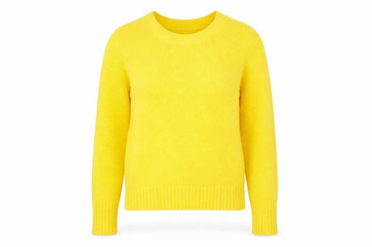 Divided Womens Yellow   Pullover Jumper Size XS
