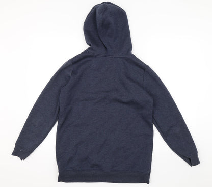 Papaya Womens Blue   Pullover Hoodie Size M