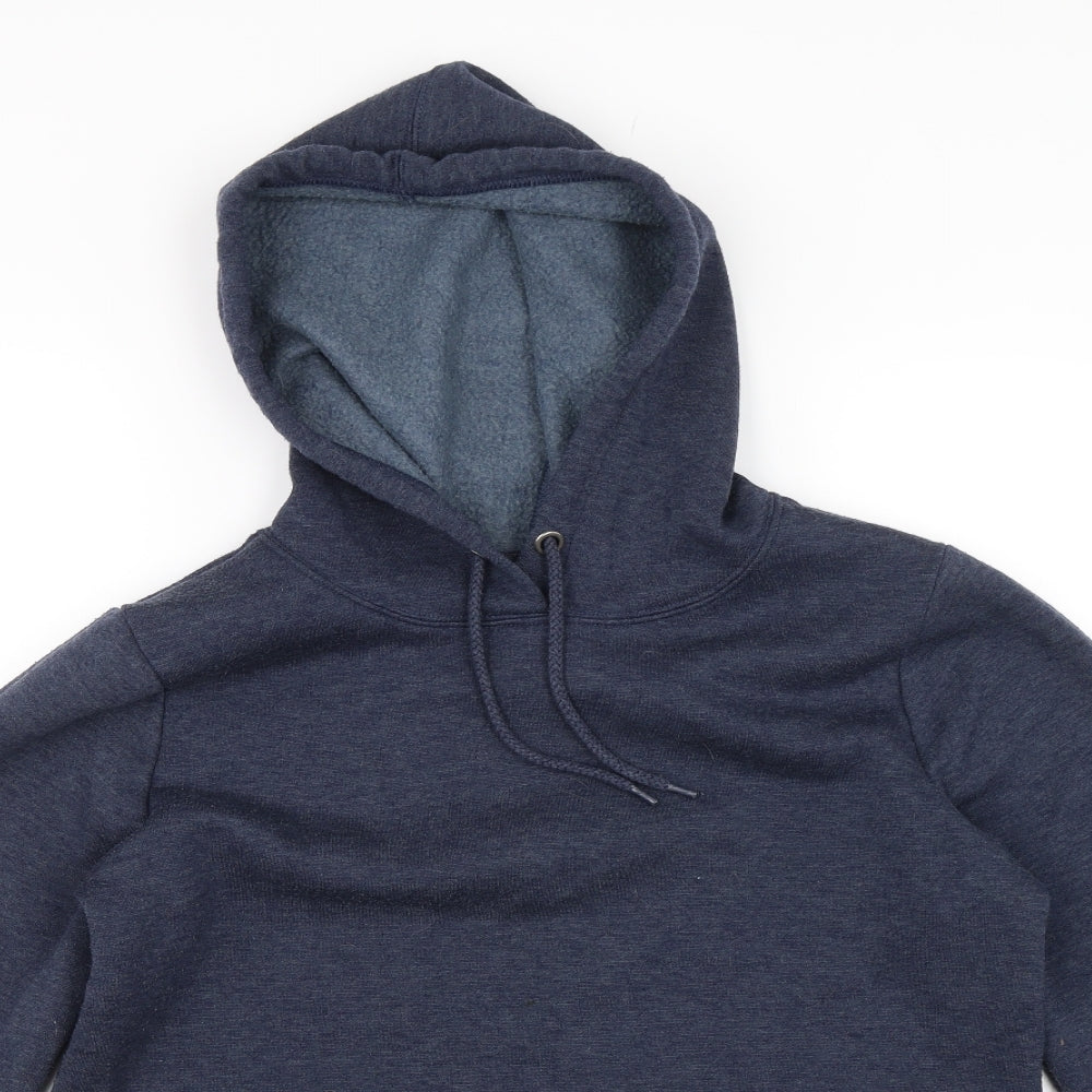 Papaya Womens Blue   Pullover Hoodie Size M
