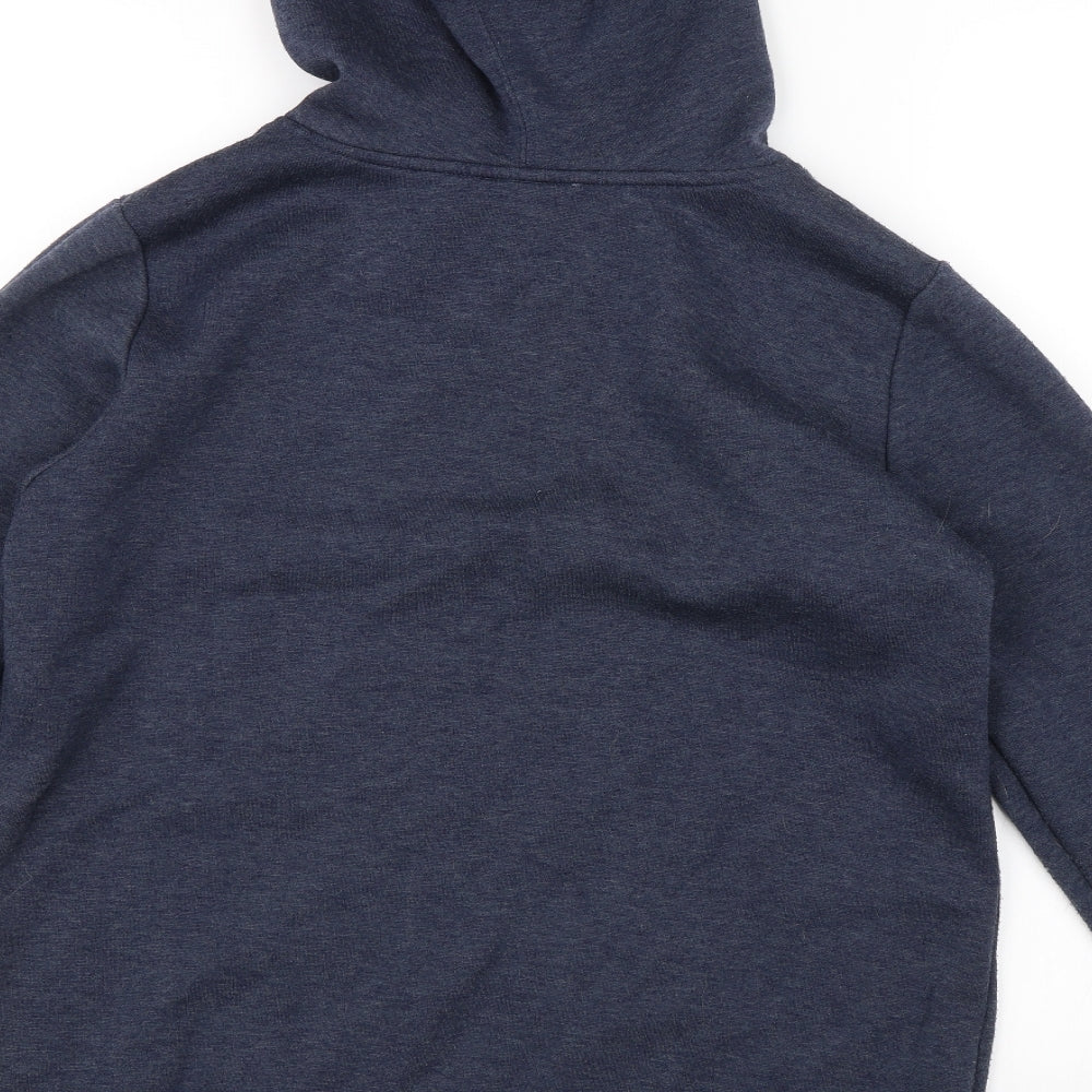 Papaya Womens Blue   Pullover Hoodie Size M