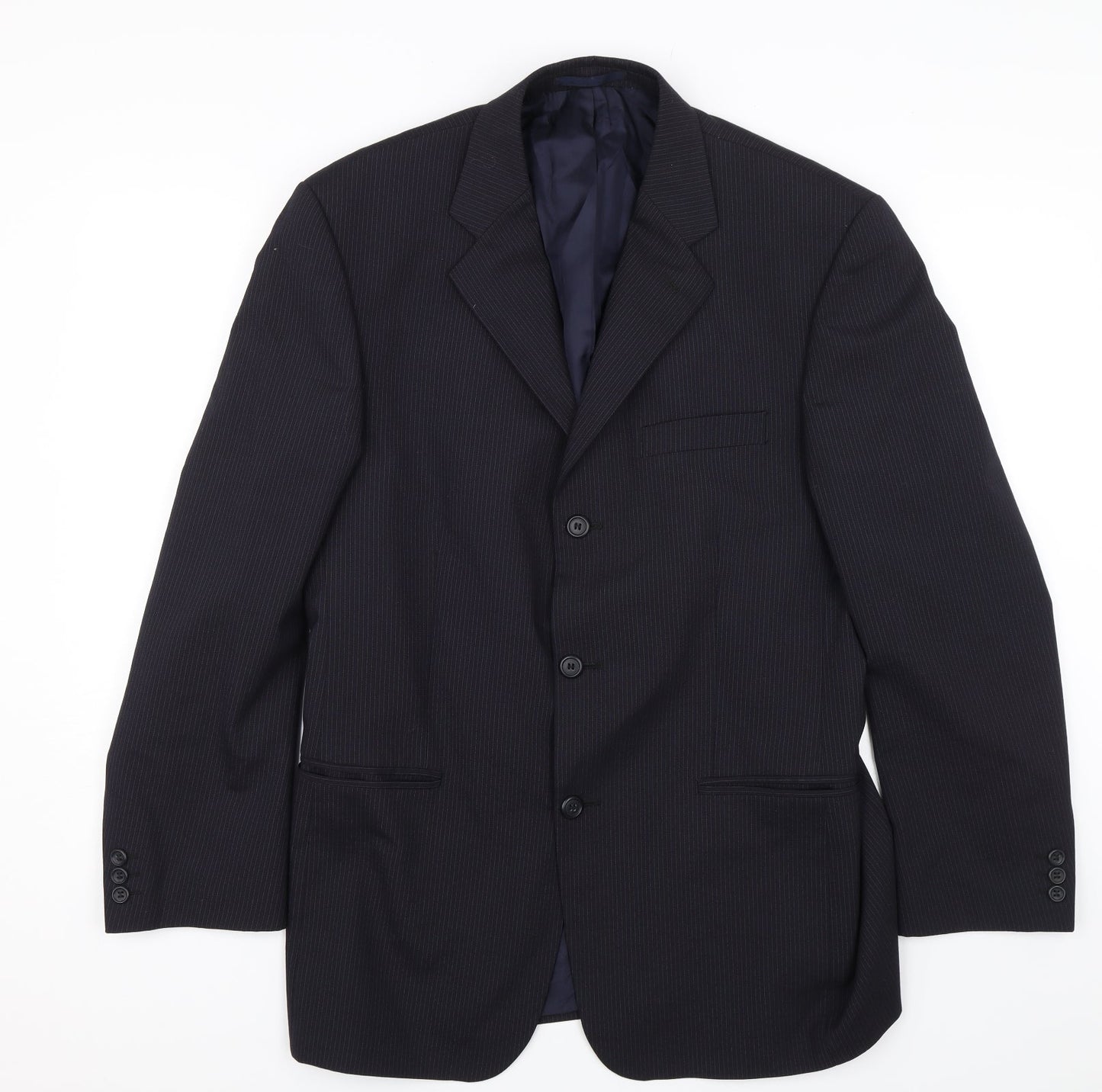 Mens UK Size 42 C&A Blue Jacket