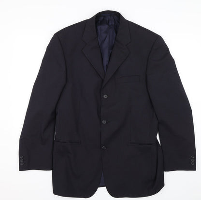 Mens UK Size 42 C&A Blue Jacket