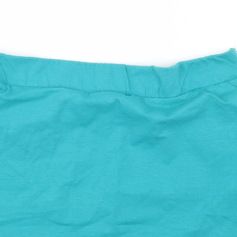 Womens UK Size 12 Atmosphere Blue Basic Tank