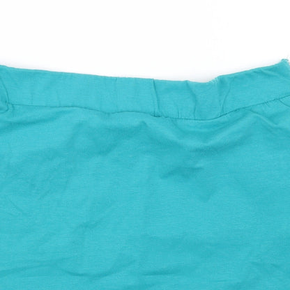 Womens UK Size 12 Atmosphere Blue Basic Tank