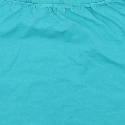 Womens UK Size 12 Atmosphere Blue Basic Tank