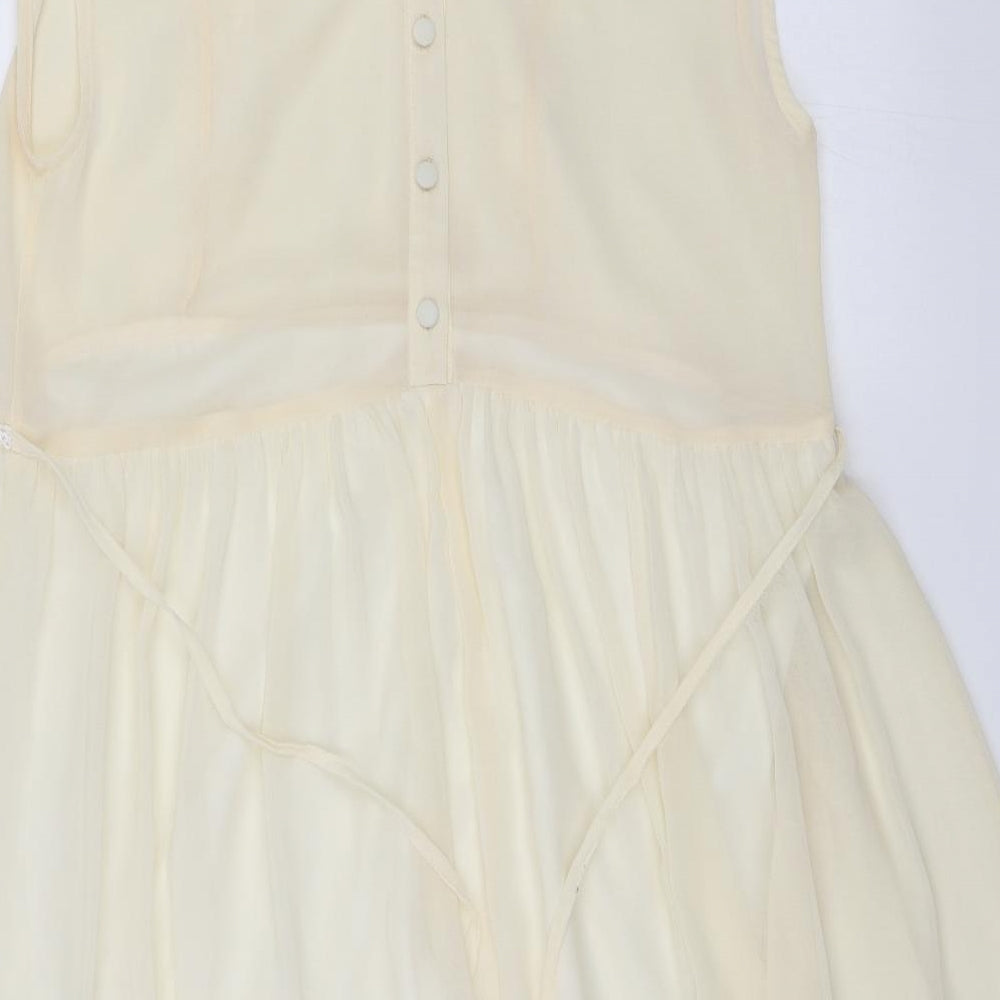 River Island Womens White Floral  Shift  Size 12