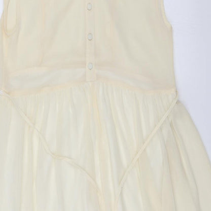 River Island Womens White Floral  Shift  Size 12