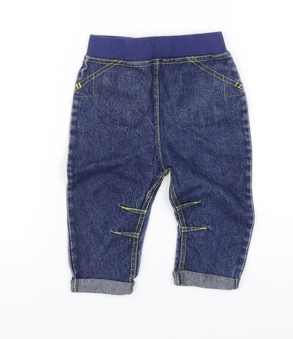 PEP&CO  Baby Blue  Denim Jogger Jeans Size 9-12 Months