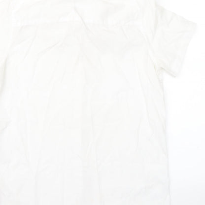 F&F Girls White   Basic Button-Up Size 13-14 Years