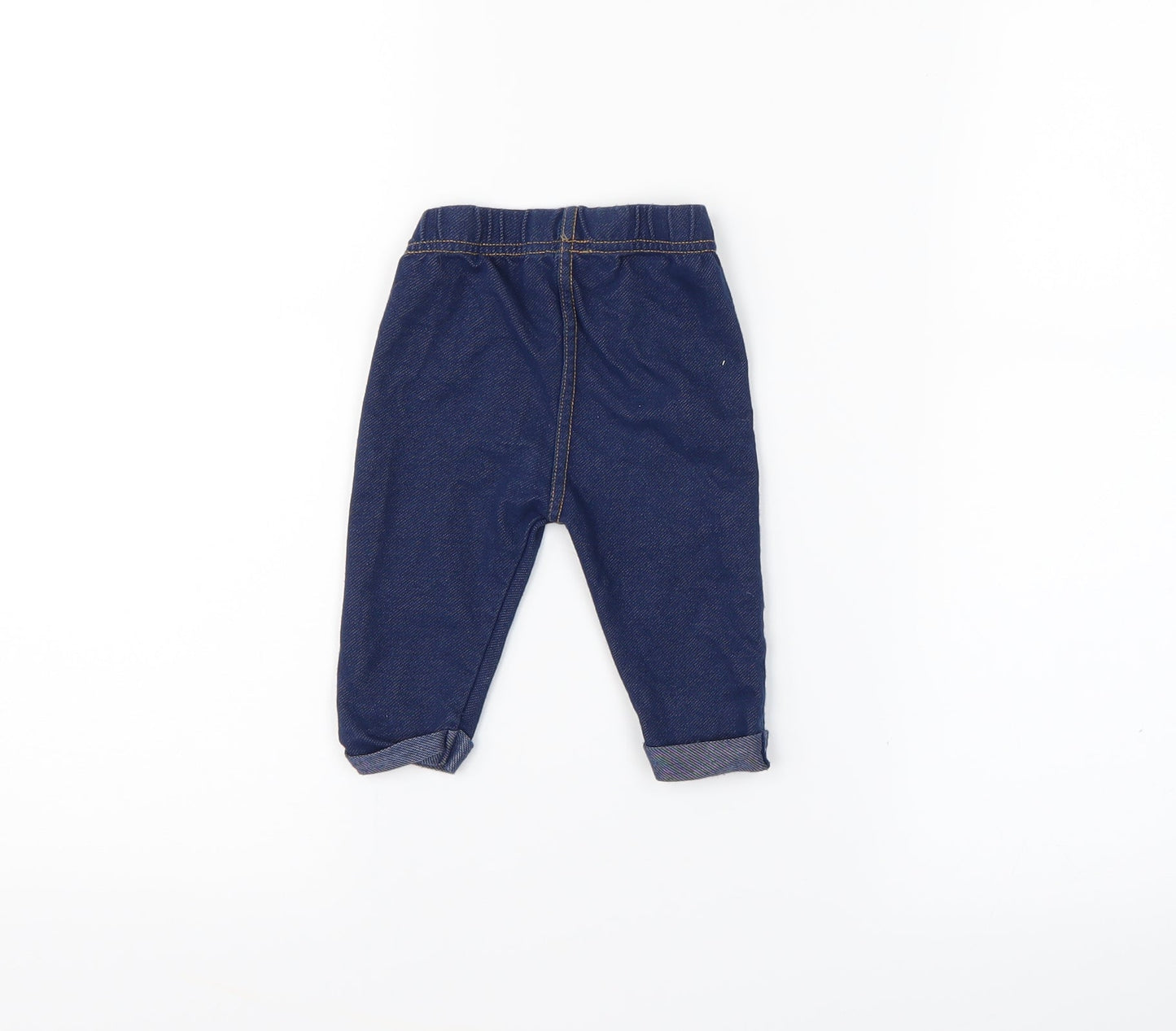 Preworn  Blue   Capri Leggings Size 3-6 Months