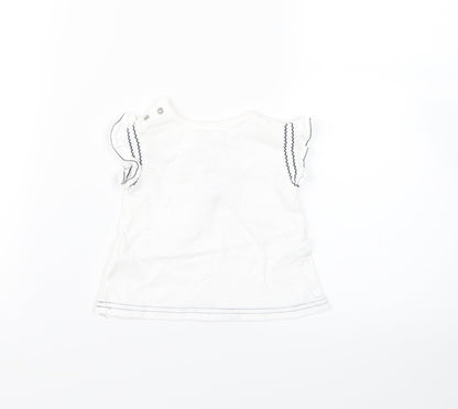 NEXT  White   Basic Blouse Size 0-3 Months