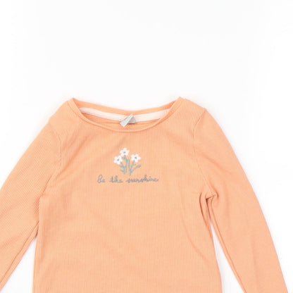 TU  Orange   Basic Polo Size 12-18 Months