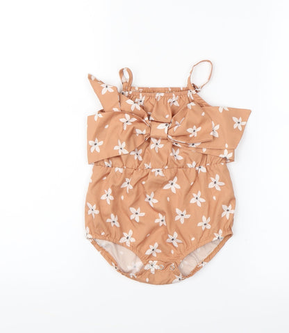 patpat  Brown   Babygrow One-Piece Size 12-18 Months
