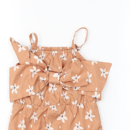 patpat  Brown   Babygrow One-Piece Size 12-18 Months