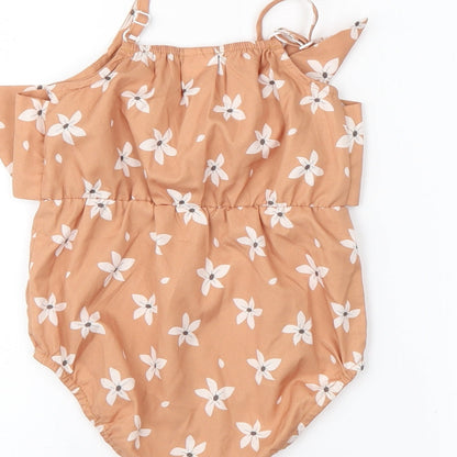 patpat  Brown   Babygrow One-Piece Size 12-18 Months