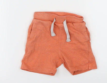 Preworn Baby Orange   Cropped Trousers Size 12-18 Months