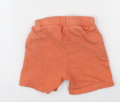 Preworn Baby Orange   Cropped Trousers Size 12-18 Months