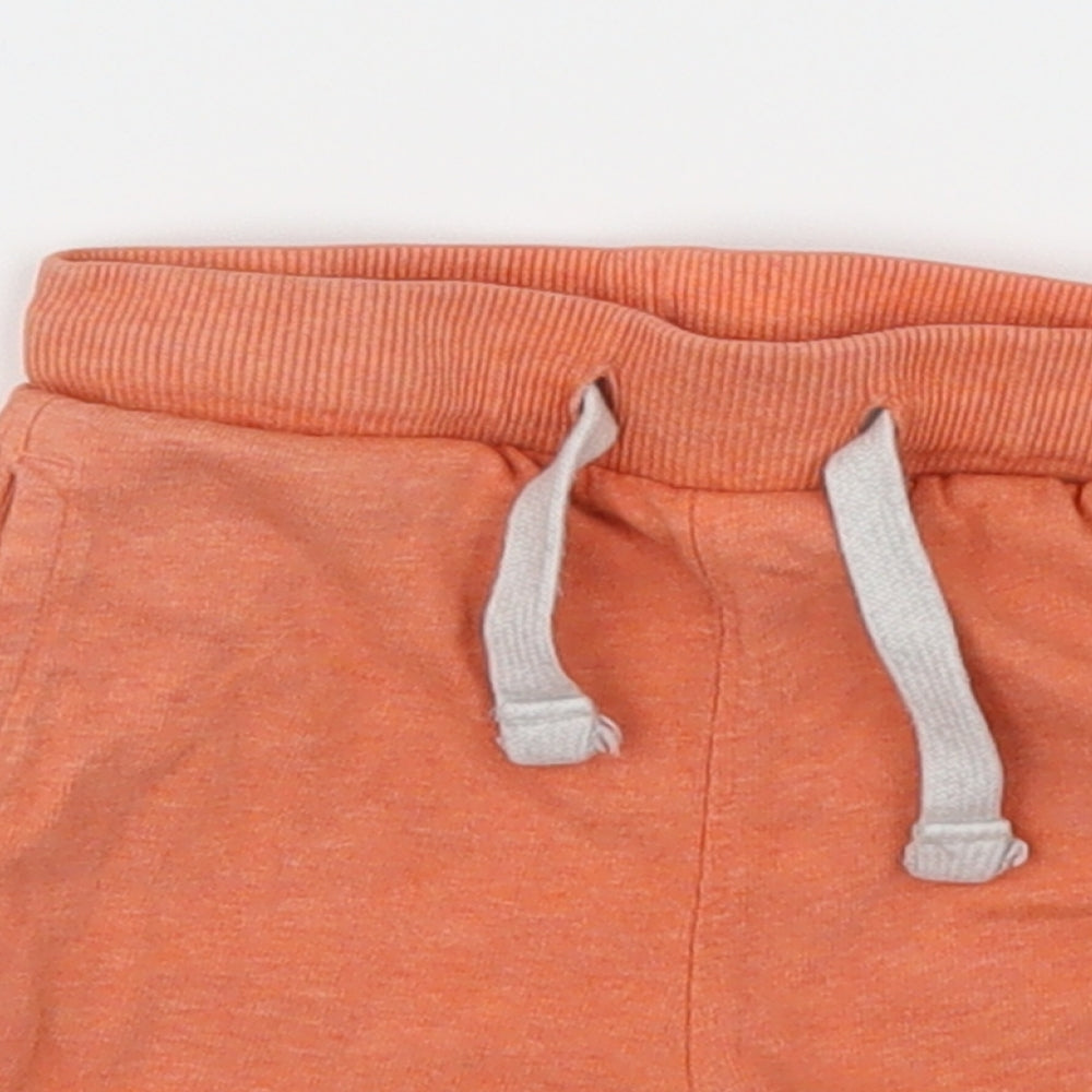 Preworn Baby Orange   Cropped Trousers Size 12-18 Months