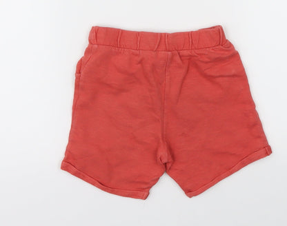 F&F Boys Orange   Cropped Trousers Size 12-18 Months