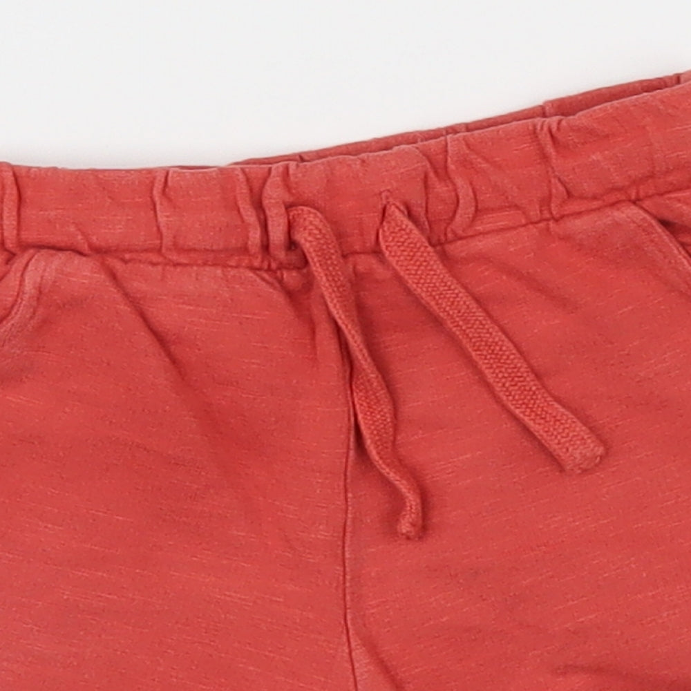 F&F Boys Orange   Cropped Trousers Size 12-18 Months