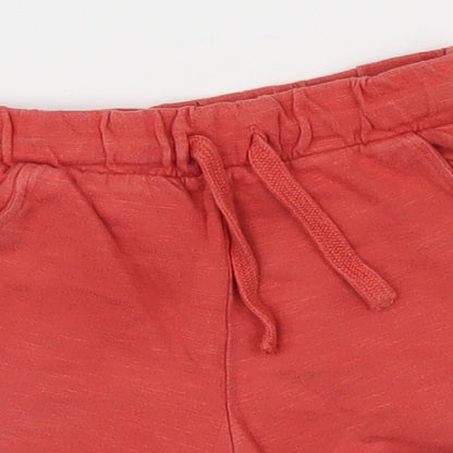 F&F Boys Orange   Cropped Trousers Size 12-18 Months