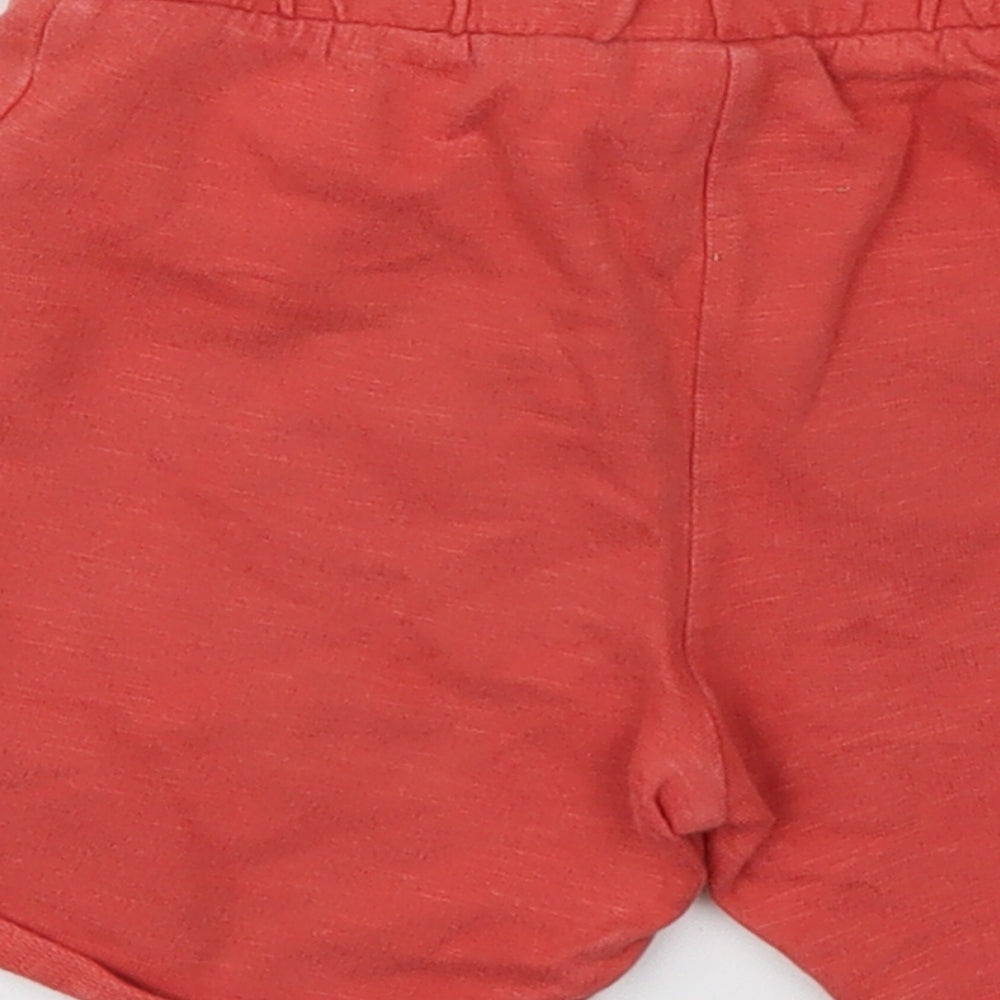 F&F Boys Orange   Cropped Trousers Size 12-18 Months