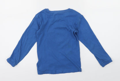 Lupilu Boys Blue   Basic T-Shirt Size 5 Years  - alaska