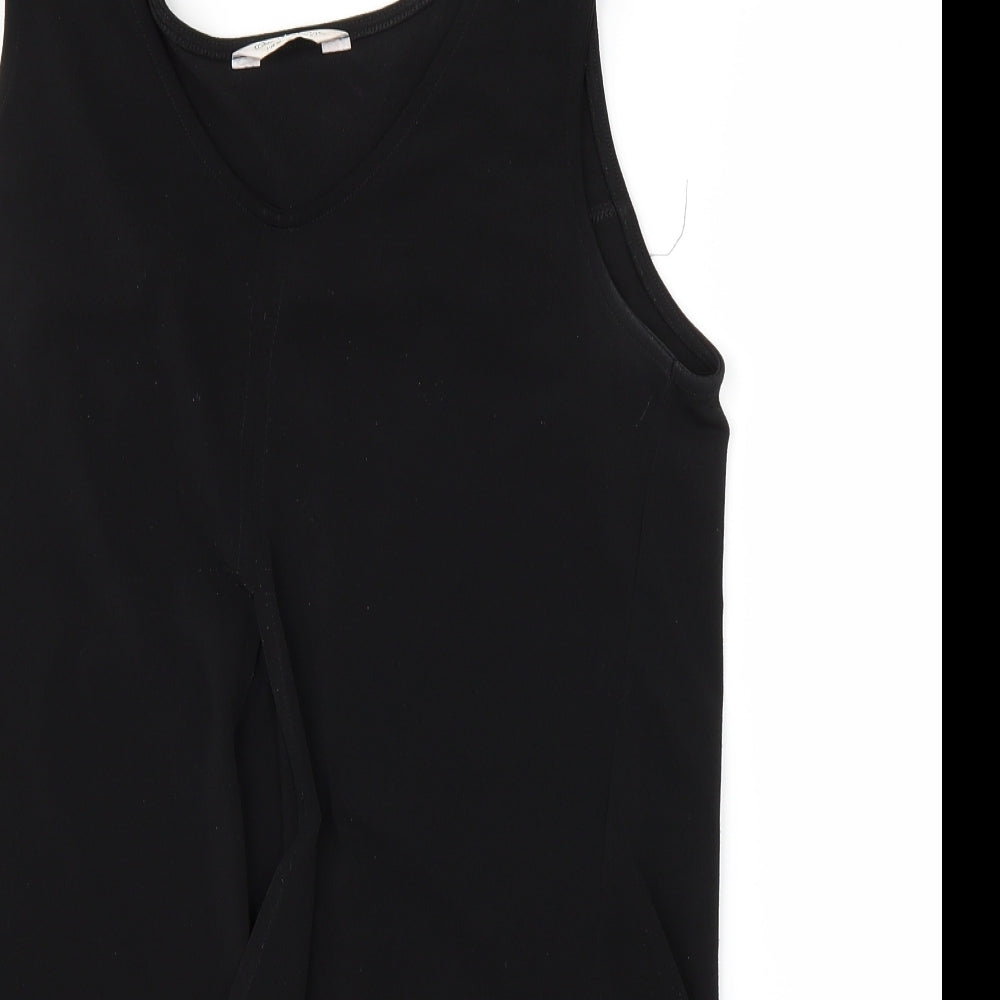 Miss Selfridge Womens Black   Basic Blouse Size 8