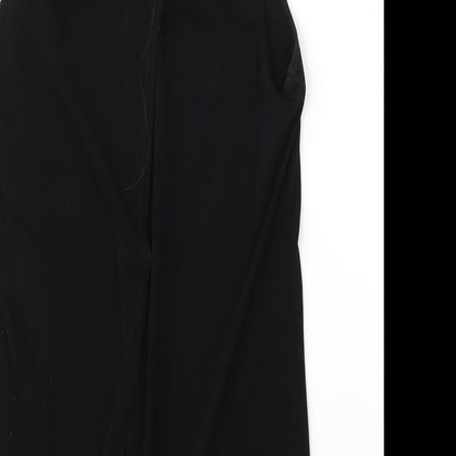 Miss Selfridge Womens Black   Basic Blouse Size 8