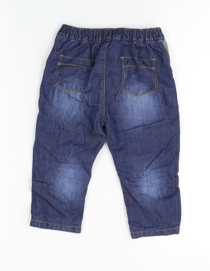 George Baby Blue  Denim Jogger Jeans Size 12-18 Months