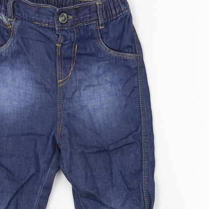 George Baby Blue  Denim Jogger Jeans Size 12-18 Months