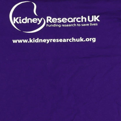 Mens UK Size M Fruit of the Loom Purple  T-Shirt