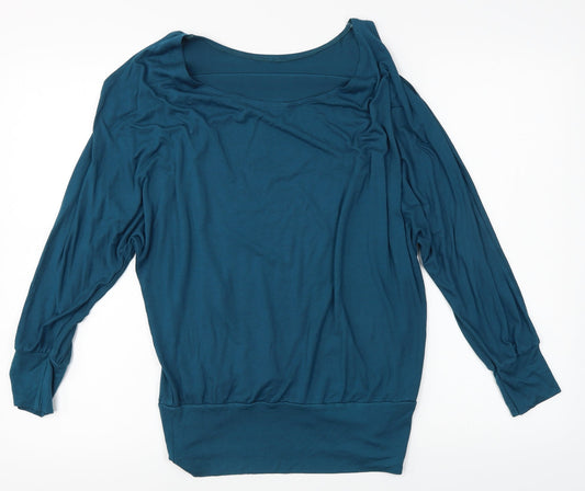 Womens UK Size 16 Matalan Blue Basic Blouse