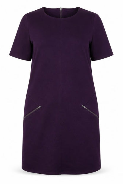 Debenhams Womens Purple   A-Line  Size 14