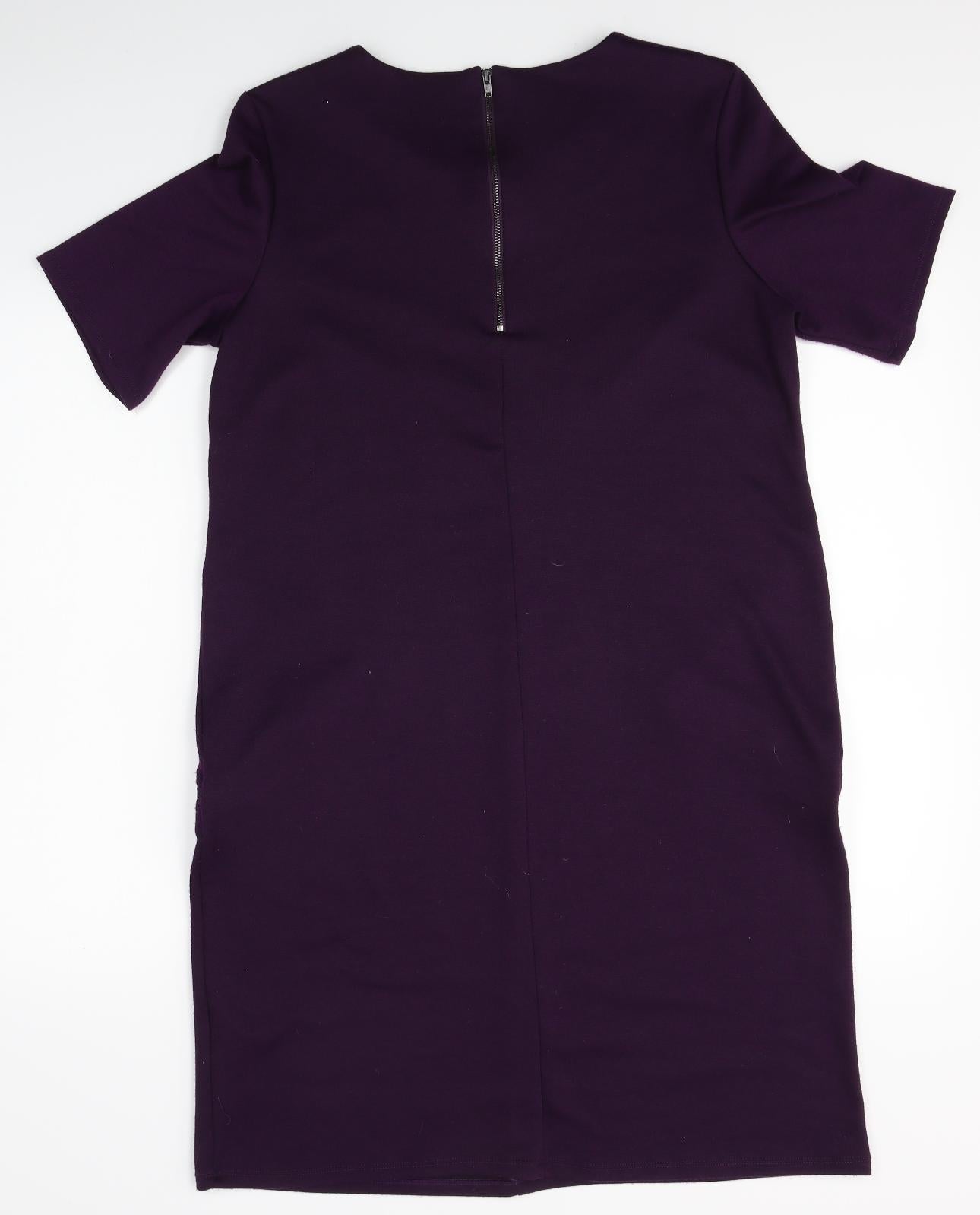 Debenhams Womens Purple   A-Line  Size 14