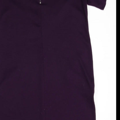 Debenhams Womens Purple   A-Line  Size 14