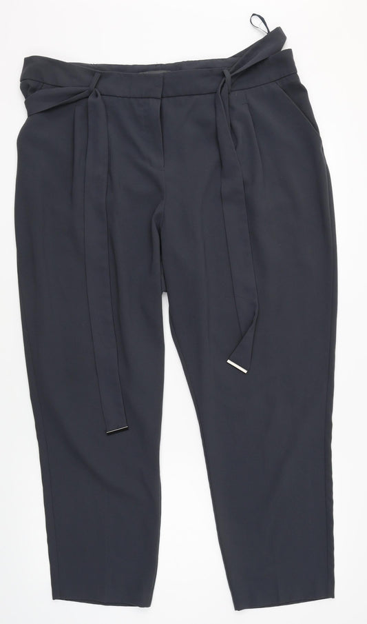 Primark Womens Grey    Suit Trousers Size 20 L28 in
