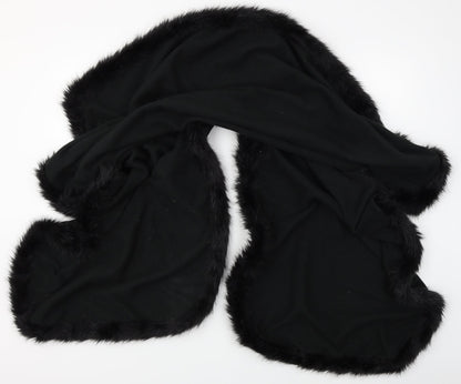 Unbranded Womens Black  Fleece Cape Jumper One Size