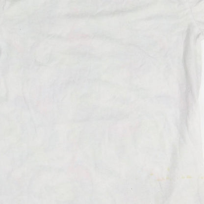 Matalan Boys Green Floral  Basic T-Shirt Size 13 Years