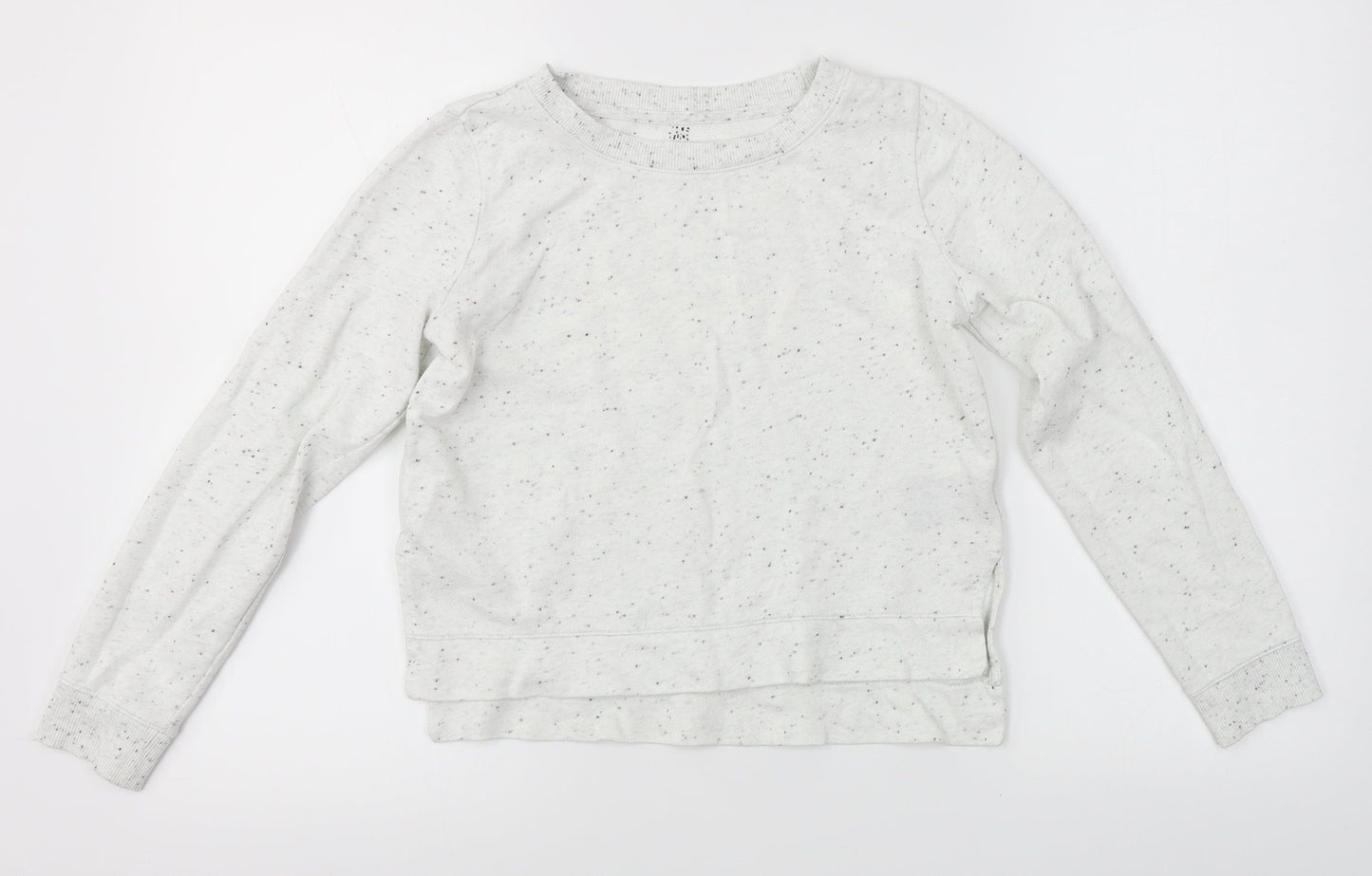 H&M Girls White   Pullover Jumper Size 10-11 Years