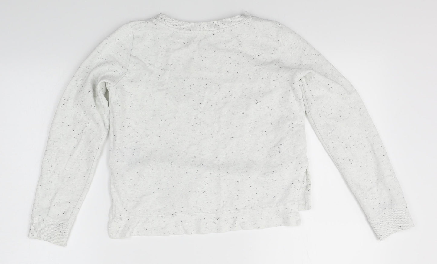 H&M Girls White   Pullover Jumper Size 10-11 Years