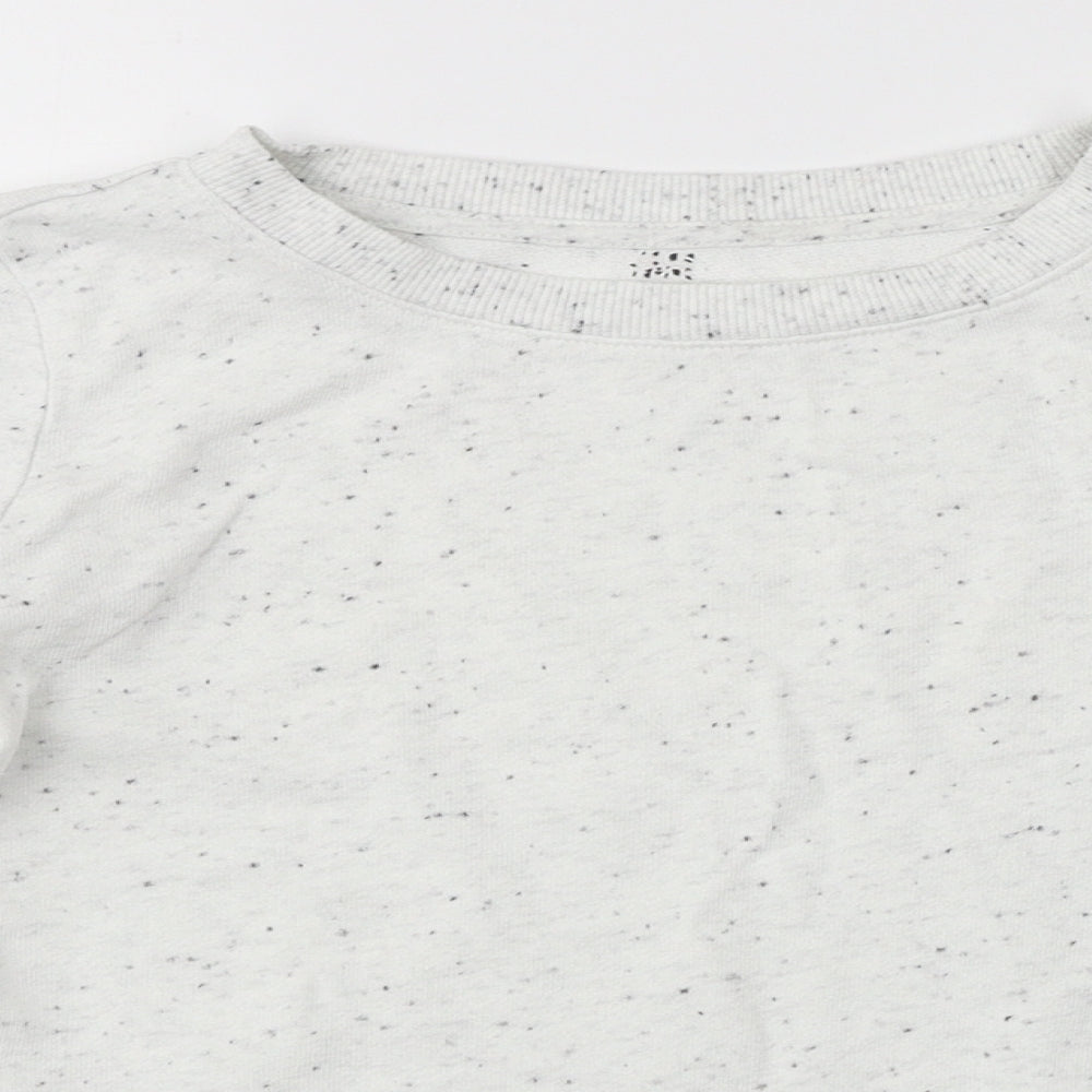 H&M Girls White   Pullover Jumper Size 10-11 Years