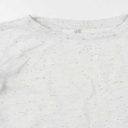 H&M Girls White   Pullover Jumper Size 10-11 Years