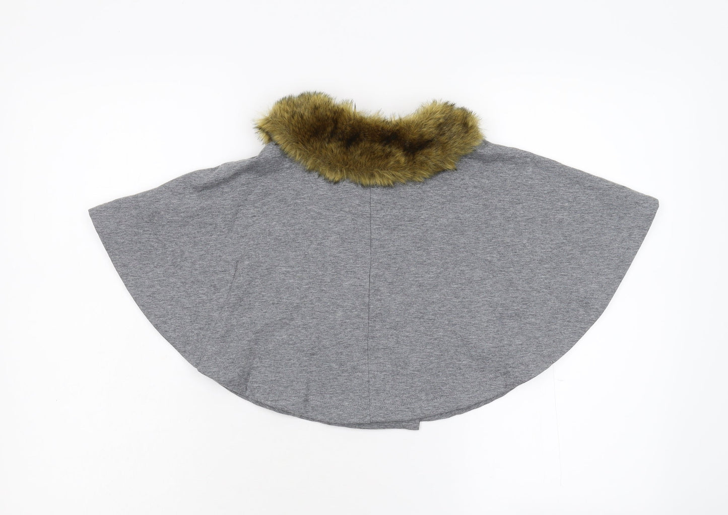 Tahari Girls Grey   Cape Jumper Size S
