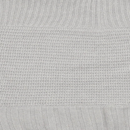 M&S Womens Grey  Knit Pullover Jumper Size M