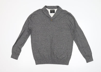 Burton Mens Grey   Pullover Jumper Size L