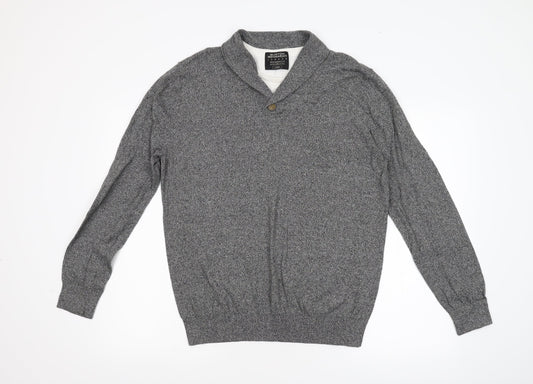 Burton Mens Grey   Pullover Jumper Size L