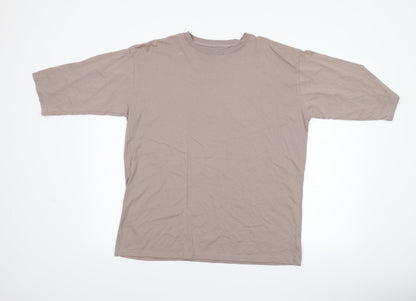 Mens UK Size 38 Boohoo Beige  T-Shirt
